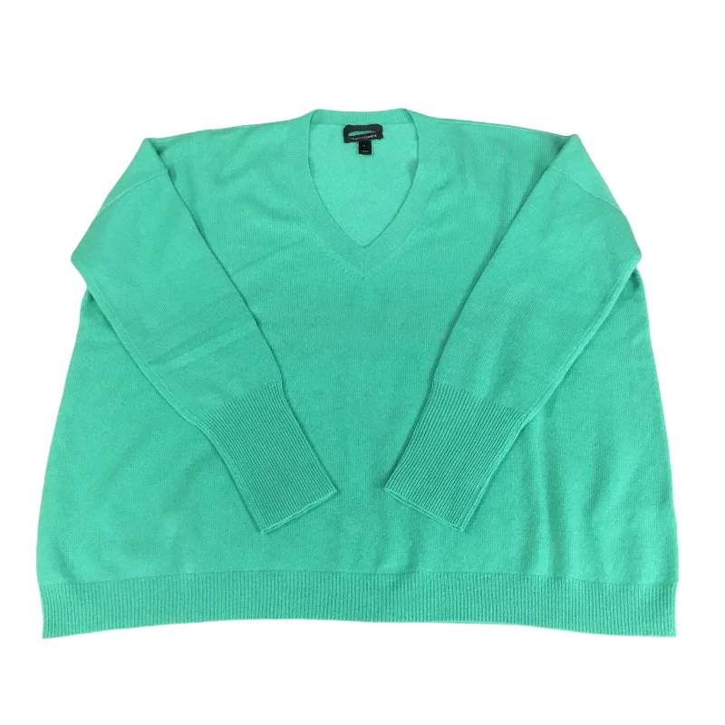 Sweater Cashmere By J. Crew In Green, Size: M