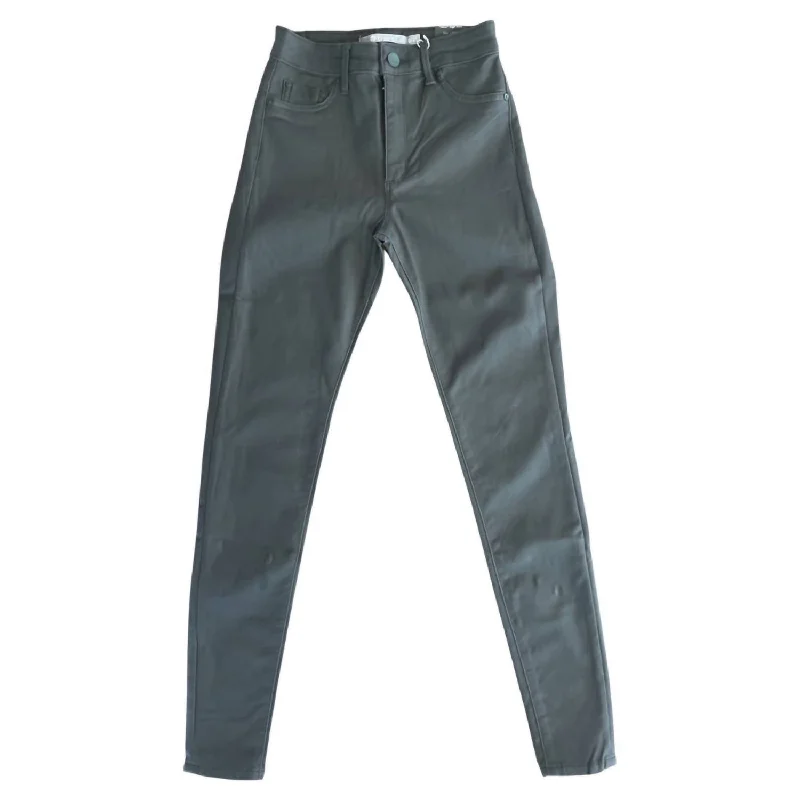 Women's Trendy Garments Women's Nina High Waist Skinny Jean In Olive