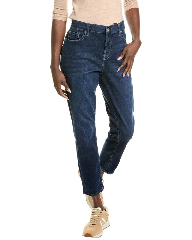 Affordable Women's Outfit 7 For All Mankind The Ankle Indigo Rinse Skinny Jean