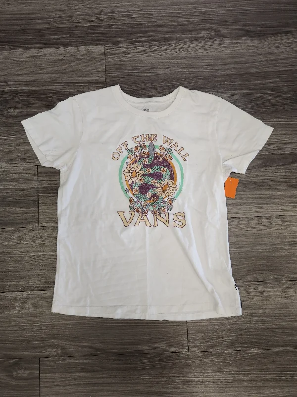 Top Short Sleeve By Vans  Size: L