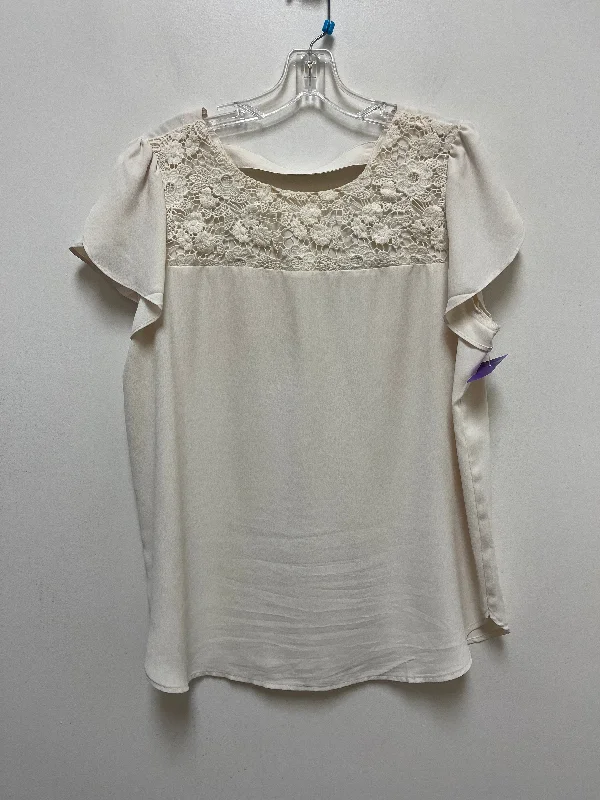 Top Short Sleeve By Loft  Size: L