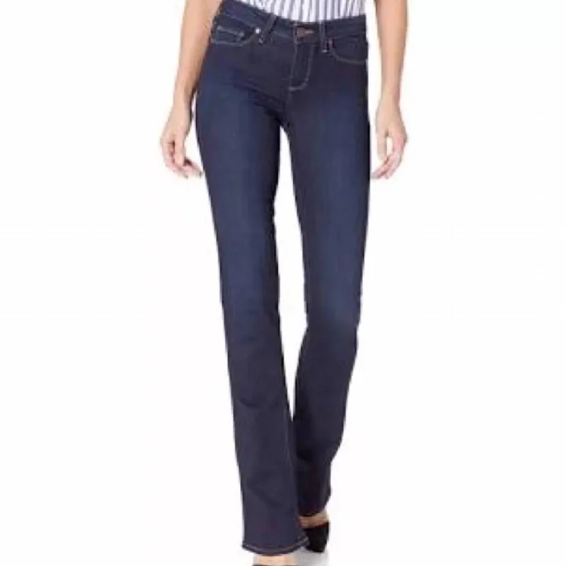 Fashion-Forward Women's Clothing Manhattan Mid Rise Bootcut Jeans In Pinnacle