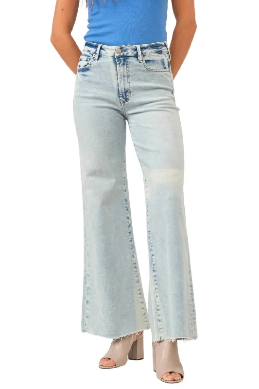 Fiona High Rise Wide Leg Jean In Tolleson