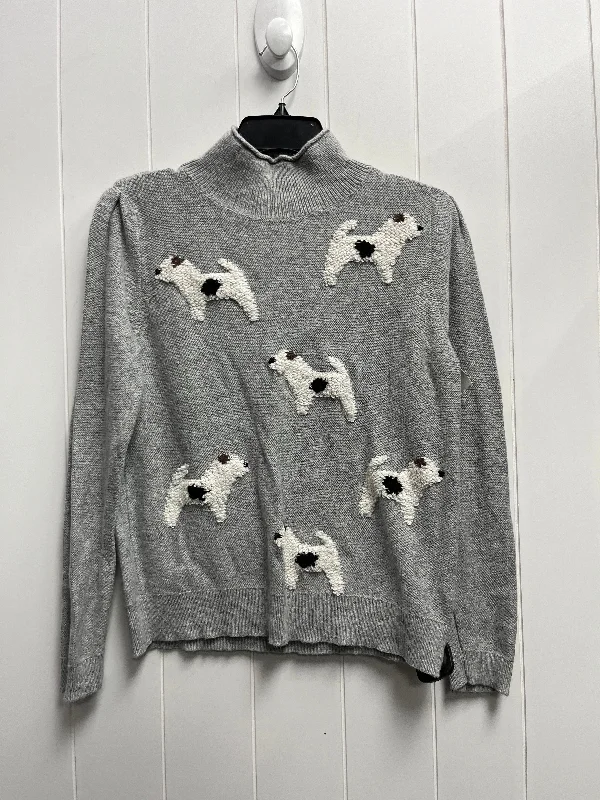 Sweater By Loft In Grey, Size: Lp