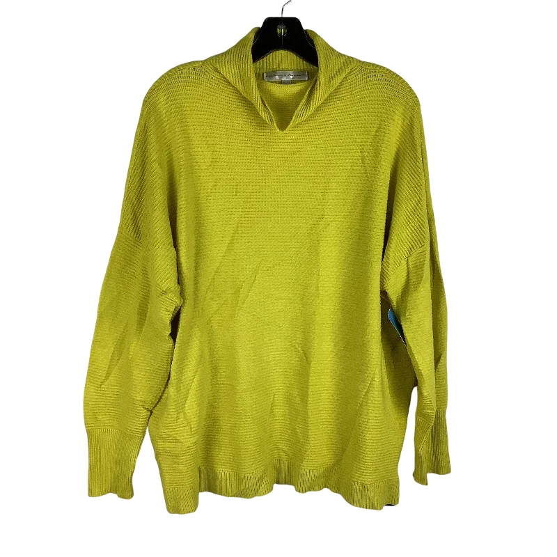 Sweater By Chelsea And Theodore In Yellow, Size: Xl