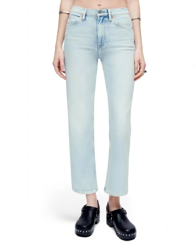 Women's Online Clothing Boutique 70S Crop Boot Jean In Vapor Wave
