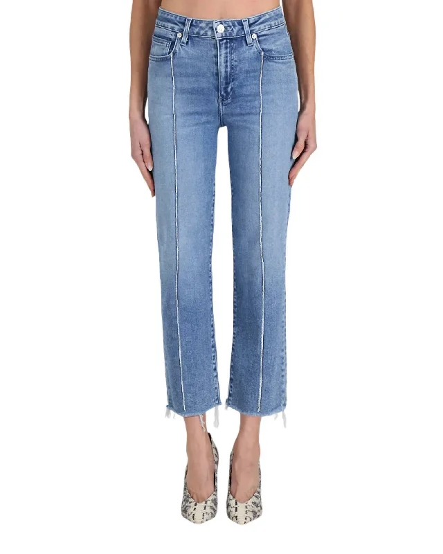 Women's Cozy Outfit For Lounging Amelia Straight Leg Jean In Lush