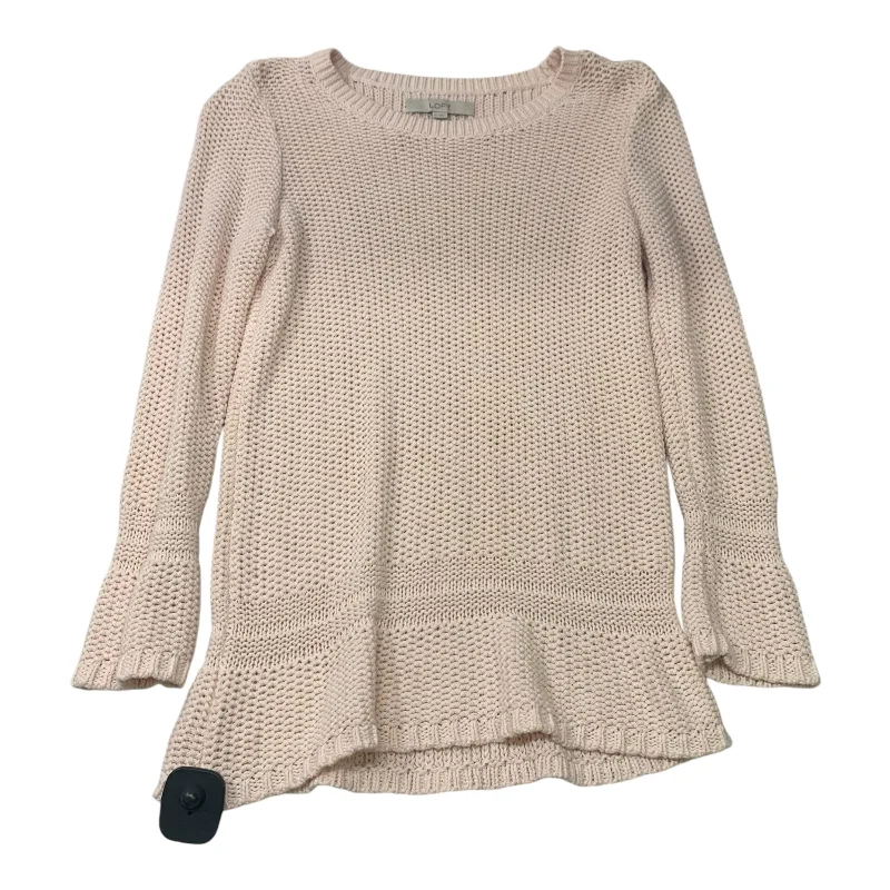 Sweater By Loft In Pink, Size: M