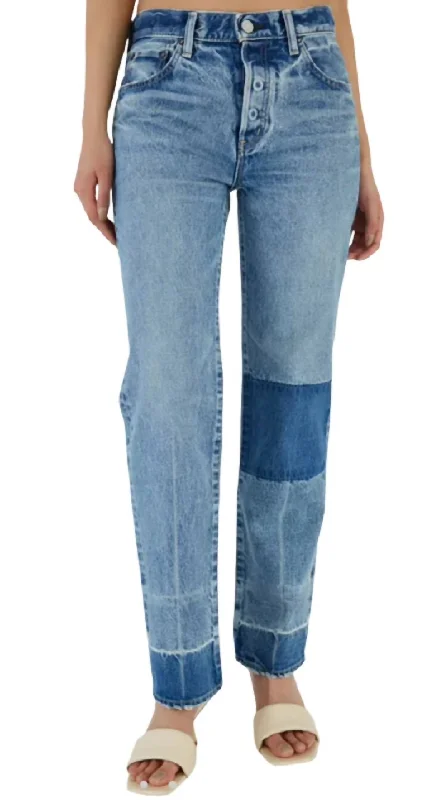 Women's Holiday Attire Hargis Straight High Rise Jean In Medium Wash