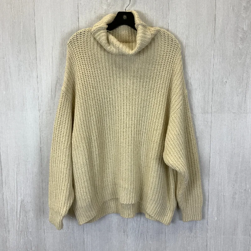 Sweater By Free People In Cream, Size: Xs