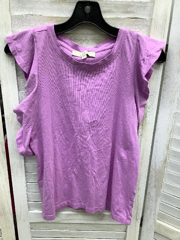 Top Short Sleeve Basic By Loft  Size: S