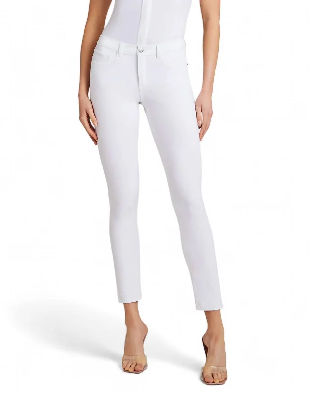 Women Wear Online Do It All Denim Skinny Jean In White