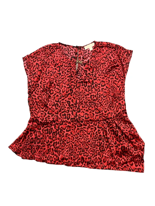 Women's Elegant Evening Outfit Top Short Sleeve By Michael By Michael Kors