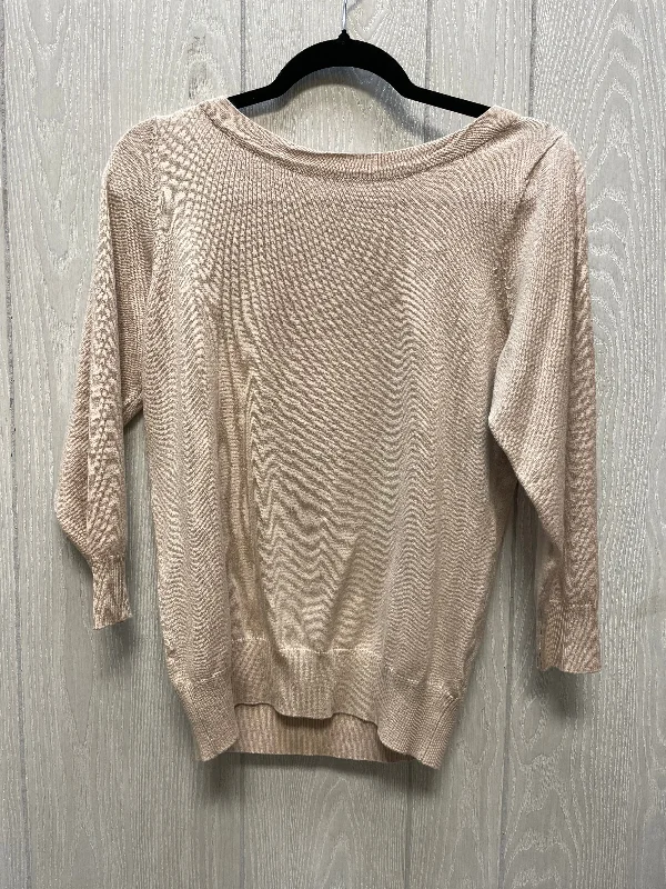 Sweater By Joseph A. In Tan, Size: M