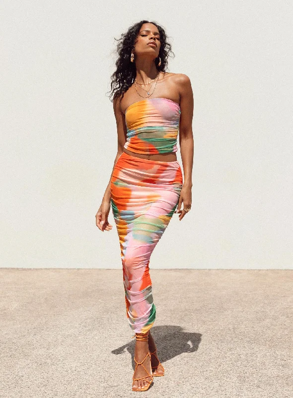 Charming Women's Clothes For Special Events Balcatta Maxi Skirt Multi