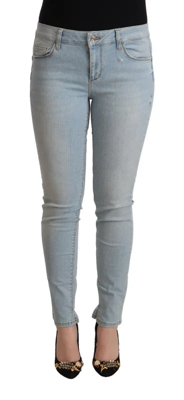 Women's Professional Outfit Liu Jo  Cotton Mid Waist Slim Fit  Women's Jeans