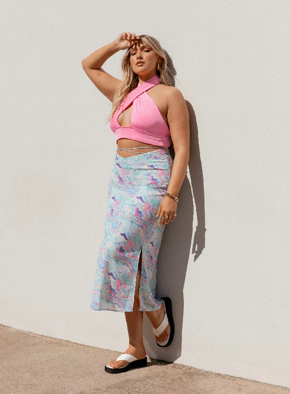 Tailored Clothing For Women Aliana Midi Skirt Multi