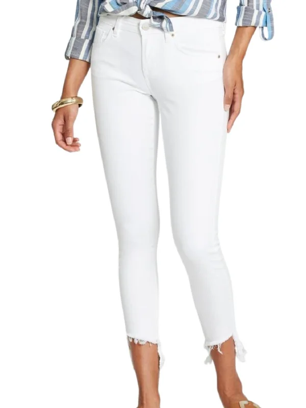 Women's Evening Wear Attire Joyrich Comfort Skinny Jeans In Optic White