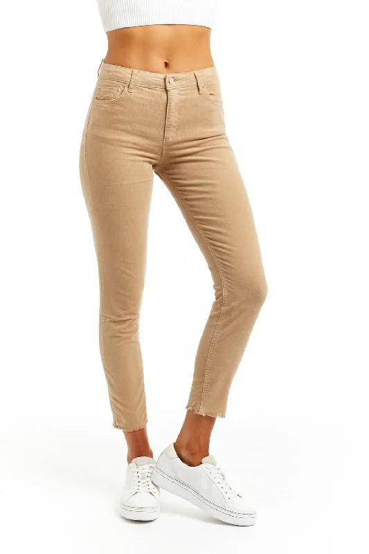 Affordable Women's Garments Mona High Rise Corduroy Skinny Jean In Camel