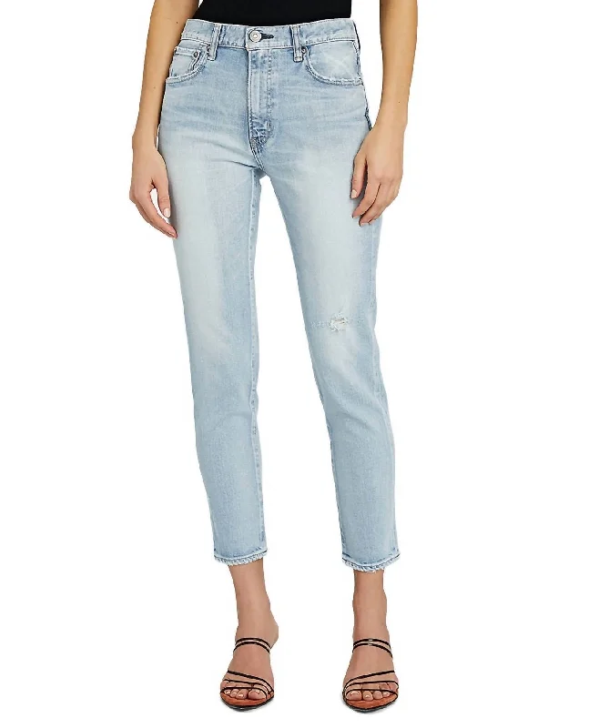 Hillrose High Rise Skinny Jean In Light Wash