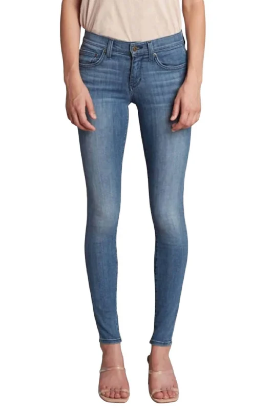 Sustainable Women's Clothes Dreamer Mid Rise Skinny Jean In Wanderlust