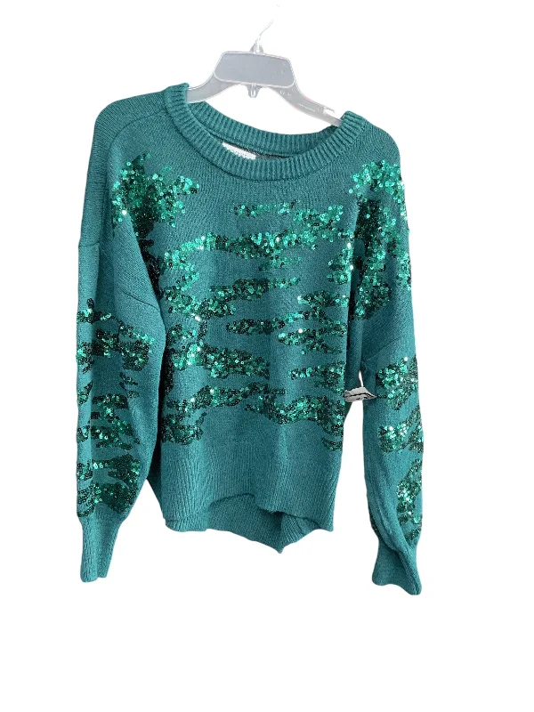 Sweater By Nine West In Teal, Size: 1x