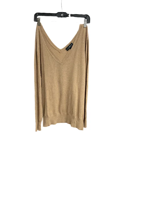 Sweater By Lane Bryant In Beige, Size: L