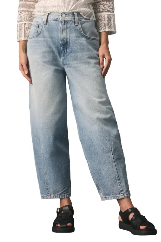Chic Women's Attire Iris Relaxed Fit Jeans In Arcadia