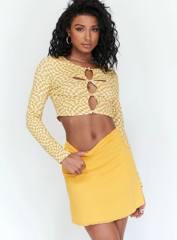 Women's Clothing Boutique Baxter Mini Skirt Orange