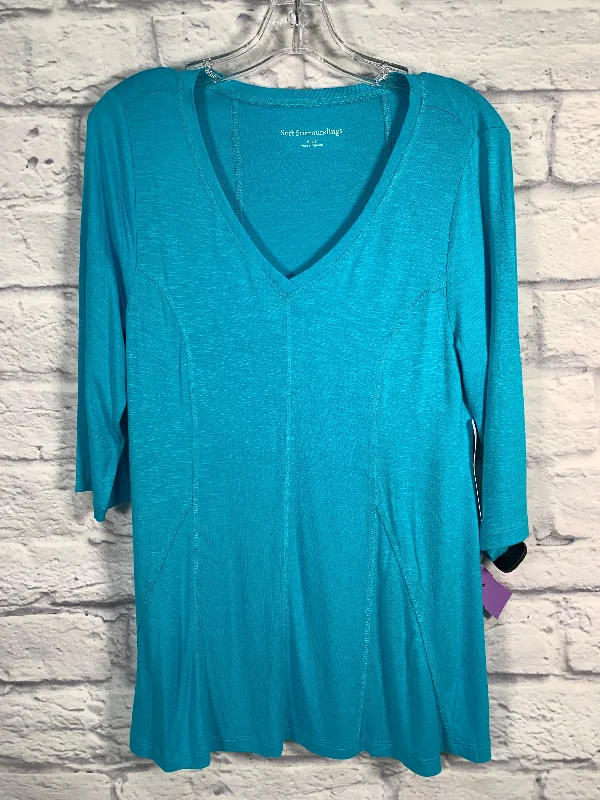 Top Short Sleeve By Soft Surroundings  Size: S