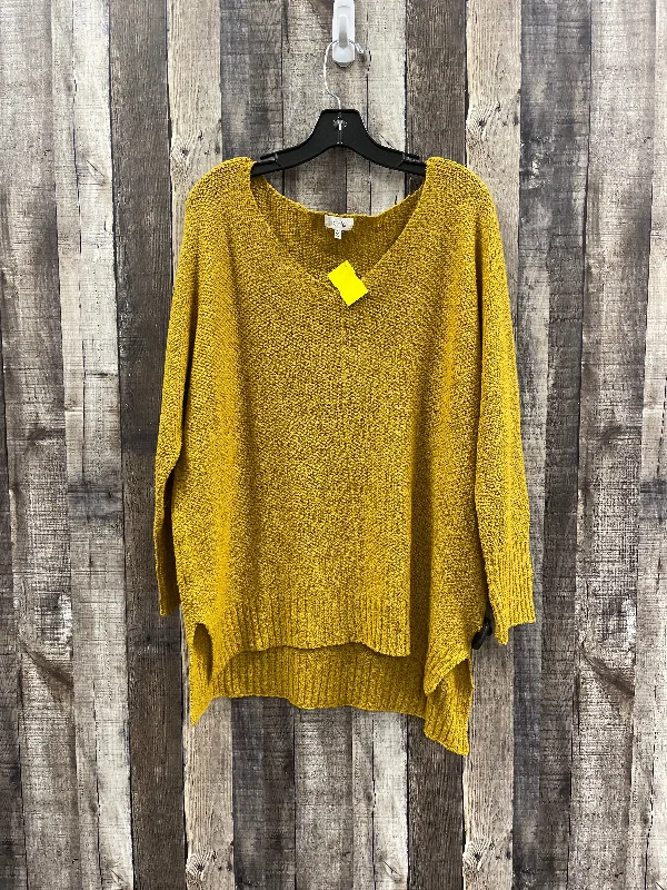 Sweater By La Miel In Gold, Size: M