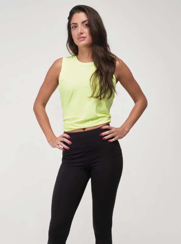 Women's Trendy Clothes Tidal Flow Tank Top - Neon