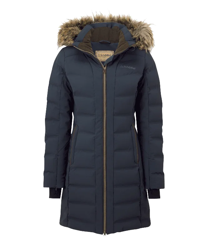 Flash Discount Hurlingham Waterproof Down Coat - Carbon Navy