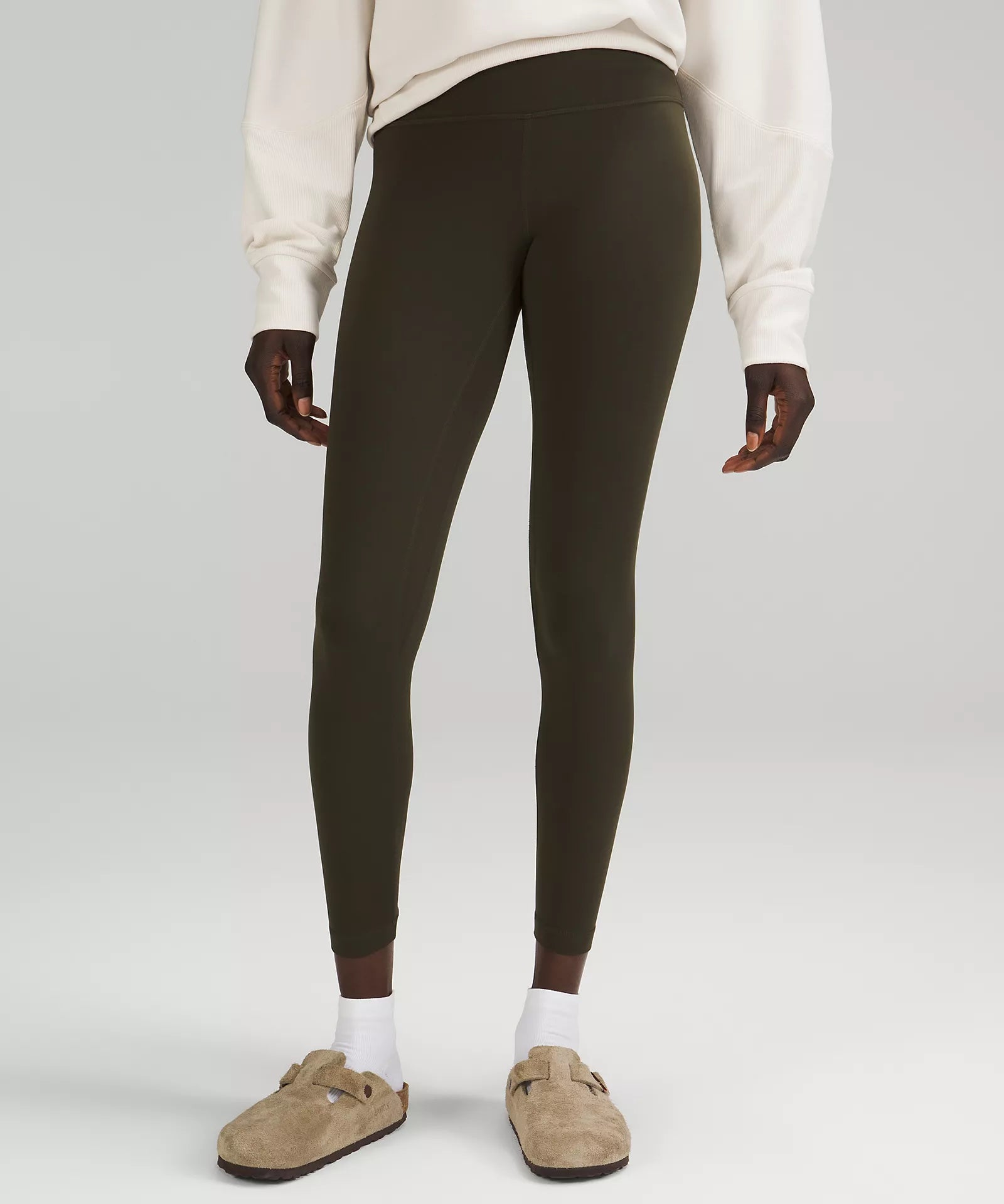 Classic Women's Apparel lululemon Align™ High Rise Pant 25" | Dark Olive