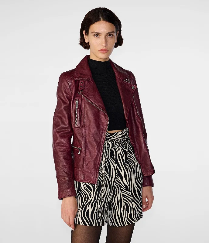 Marissa Moto Jacket Asymmetric