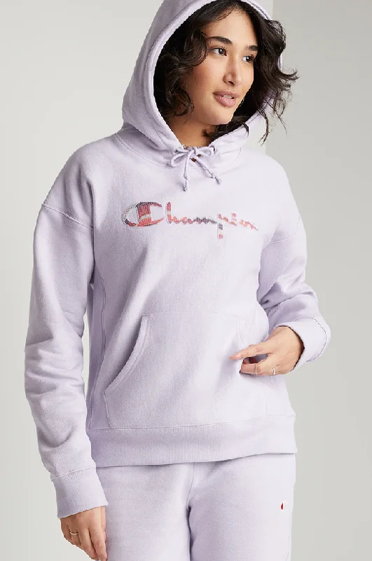 Online Boutique Clothing Champion Reverse Weave Pullover Hoodie, Groovy Graphics