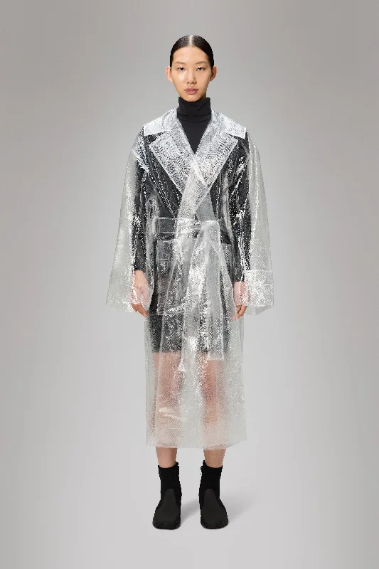 Chic Casual Wardrobe Essentials Snake Overcoat