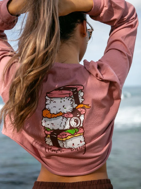 T&C Surf Musubaby Crop Long Sleeve