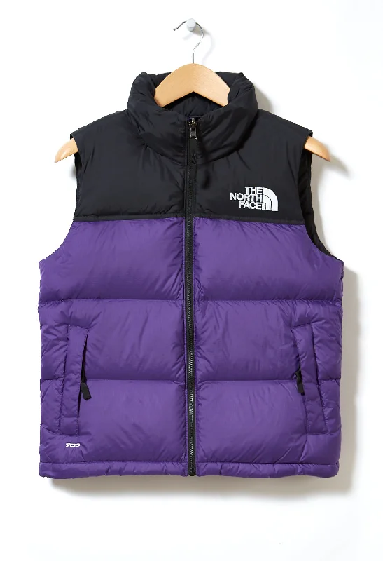 Affordable Fashion Clothing For Women The North Face 1996 Retro Nuptse Women's Vest - Hero Purple Affordable Fashion Clothing For Women The North Face 1996 Retro Nuptse Women's Vest - Hero Purple