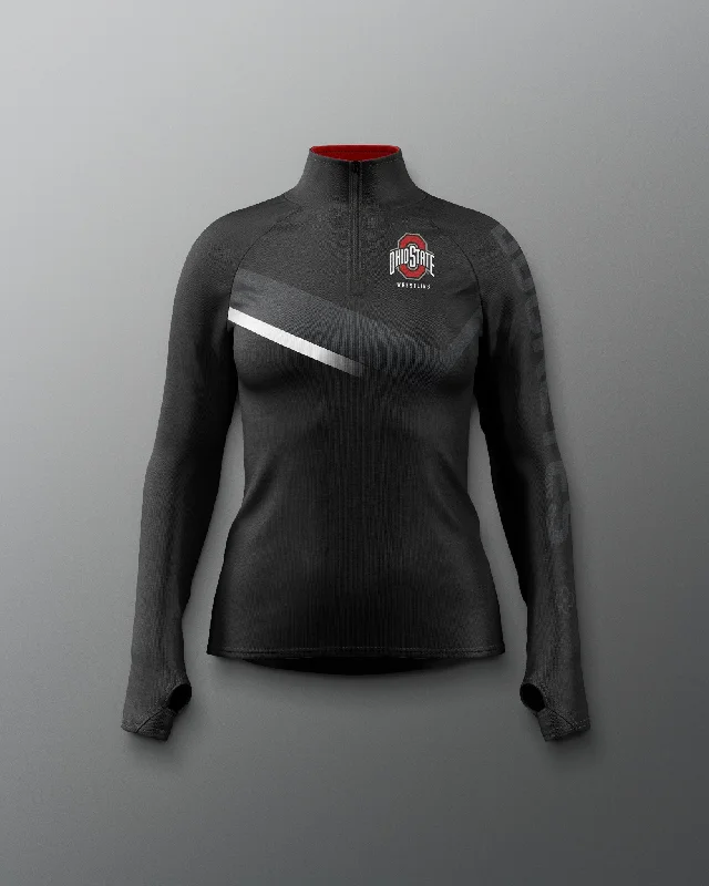 Women's Active Clothing Ohio State Sublimated Women's Quarter Zip