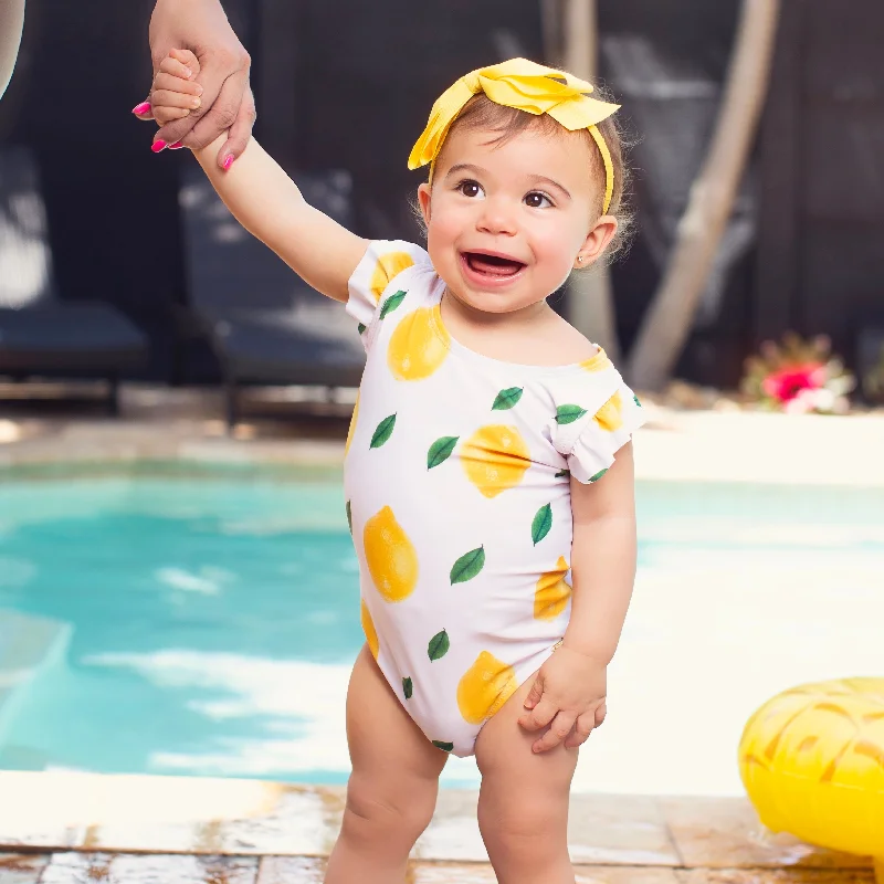 Women Clothes Lemonade Little Diva Swimsuit *Child* White