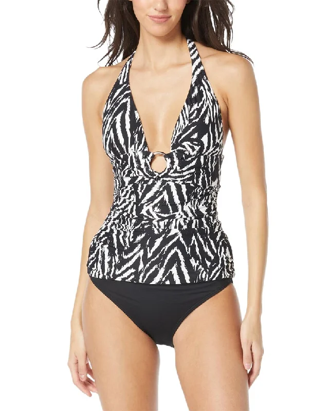 Comfortable Casual Women's Clothing Carmen Marc Valvo Ring Tankini