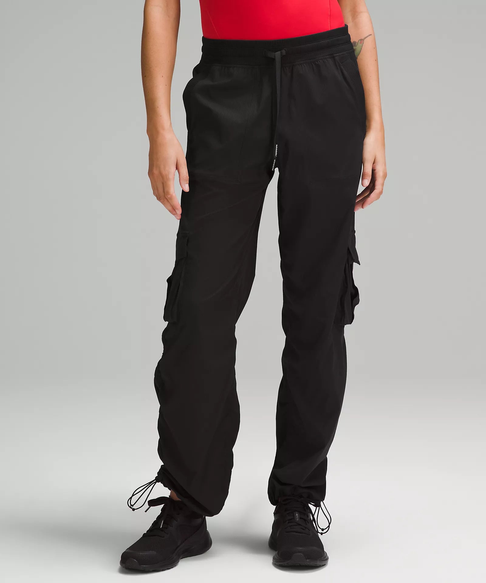 Stylish Dresses for Women Dance Studio Relaxed Fit Mid Rise Cargo Pant 31" | Black Stylish Dresses for Women Dance Studio Relaxed Fit Mid Rise Cargo Pant 31" | Black