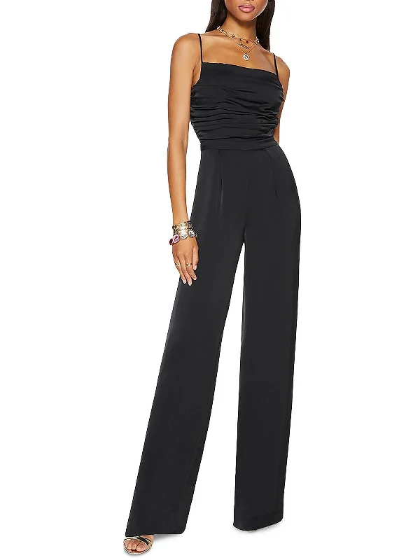 Flash Sale Or Flash Sales Womens Ruched Pleated Jumpsuit
