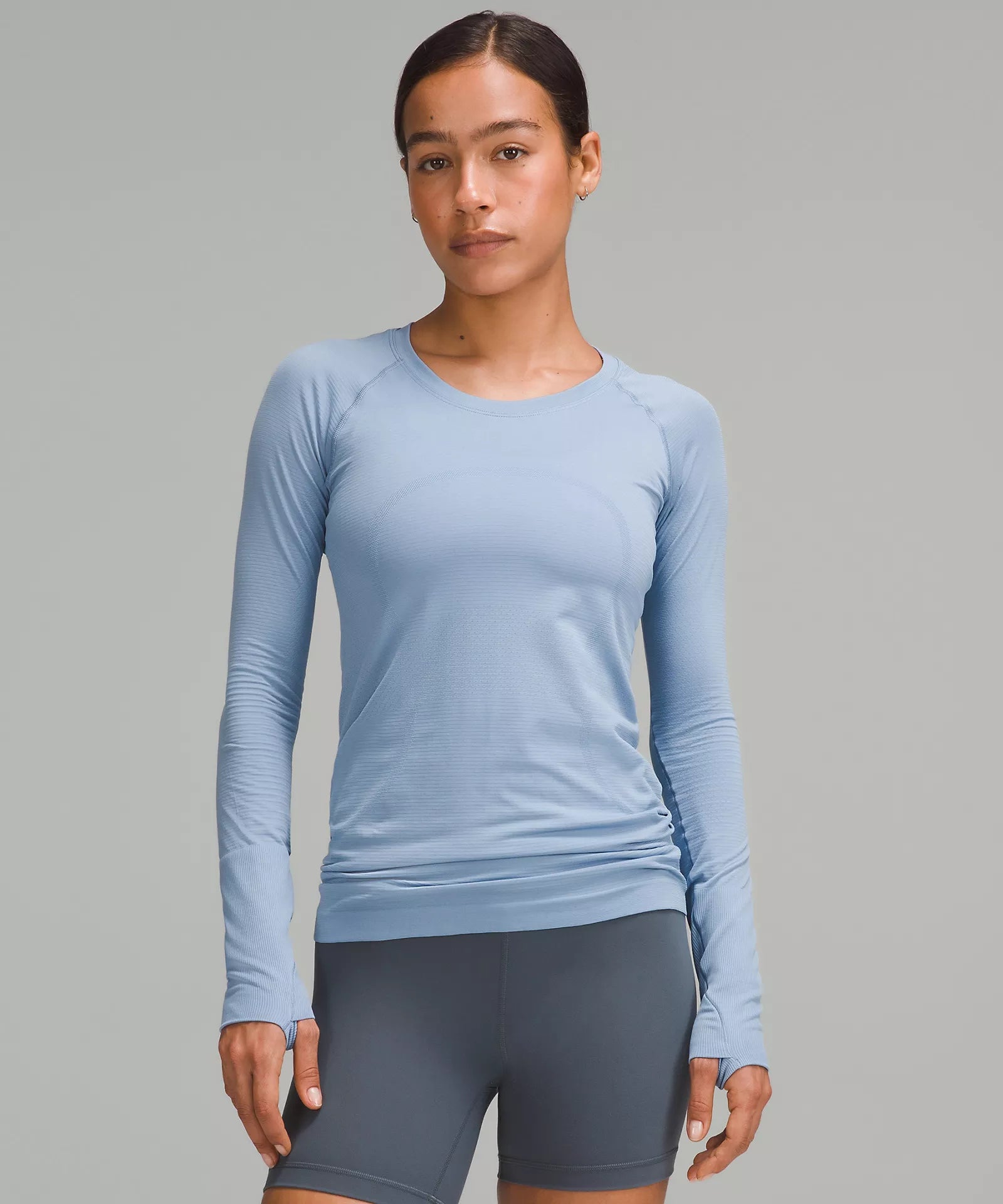 Vintage Women's Fashion Swiftly Tech Long-Sleeve Shirt 2.0 | Blue Willow