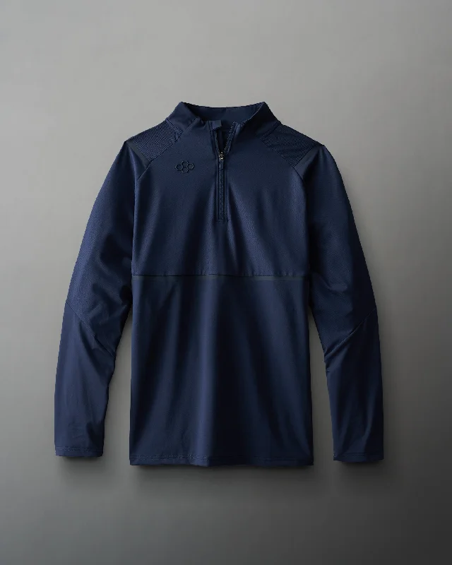 Women's Festive Attire RUDIS Vent 1/4 Zip - Navy