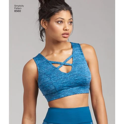 Stylish Outerwear Clothes For Women Simplicity Sports Bra S8560