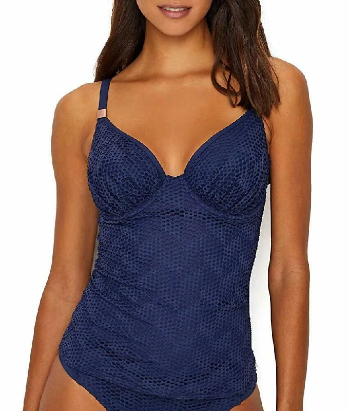 Women's Athletic Garments Fantasie Marseille Underwire Full Cup Tankini Top, Twilight Women's Athletic Garments Fantasie Marseille Underwire Full Cup Tankini Top, Twilight