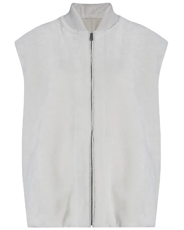 Women's Vacation Garments Burro Gilda Shearling Astral Vest