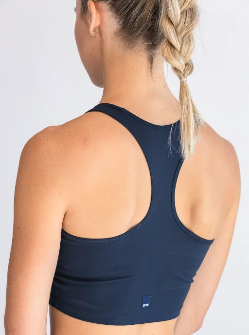 Women's Clothing For Special Occasions V Neck Bra Top - Midnight